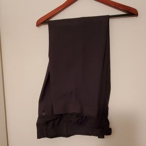 Men's striped dress pants